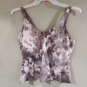 Lululemon Align Tank Tye Dye Purple Size 12